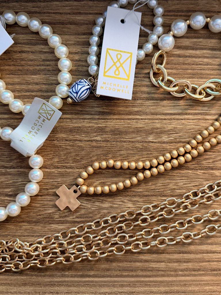 Gold And Pearl Jewelry Bundle